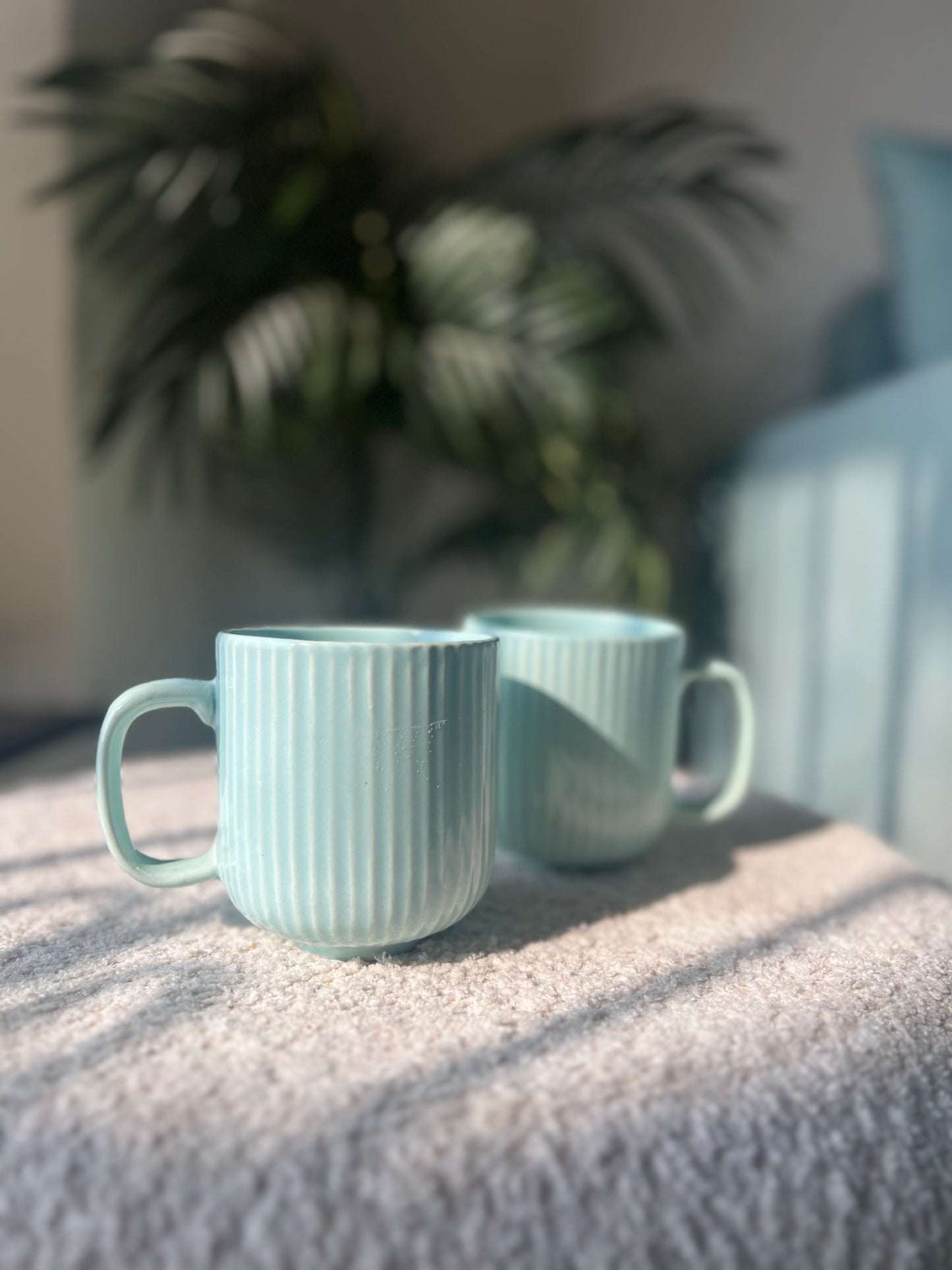 Mint Dream Mugs - Stylish Ceramic Mugs with High Shine Glaze