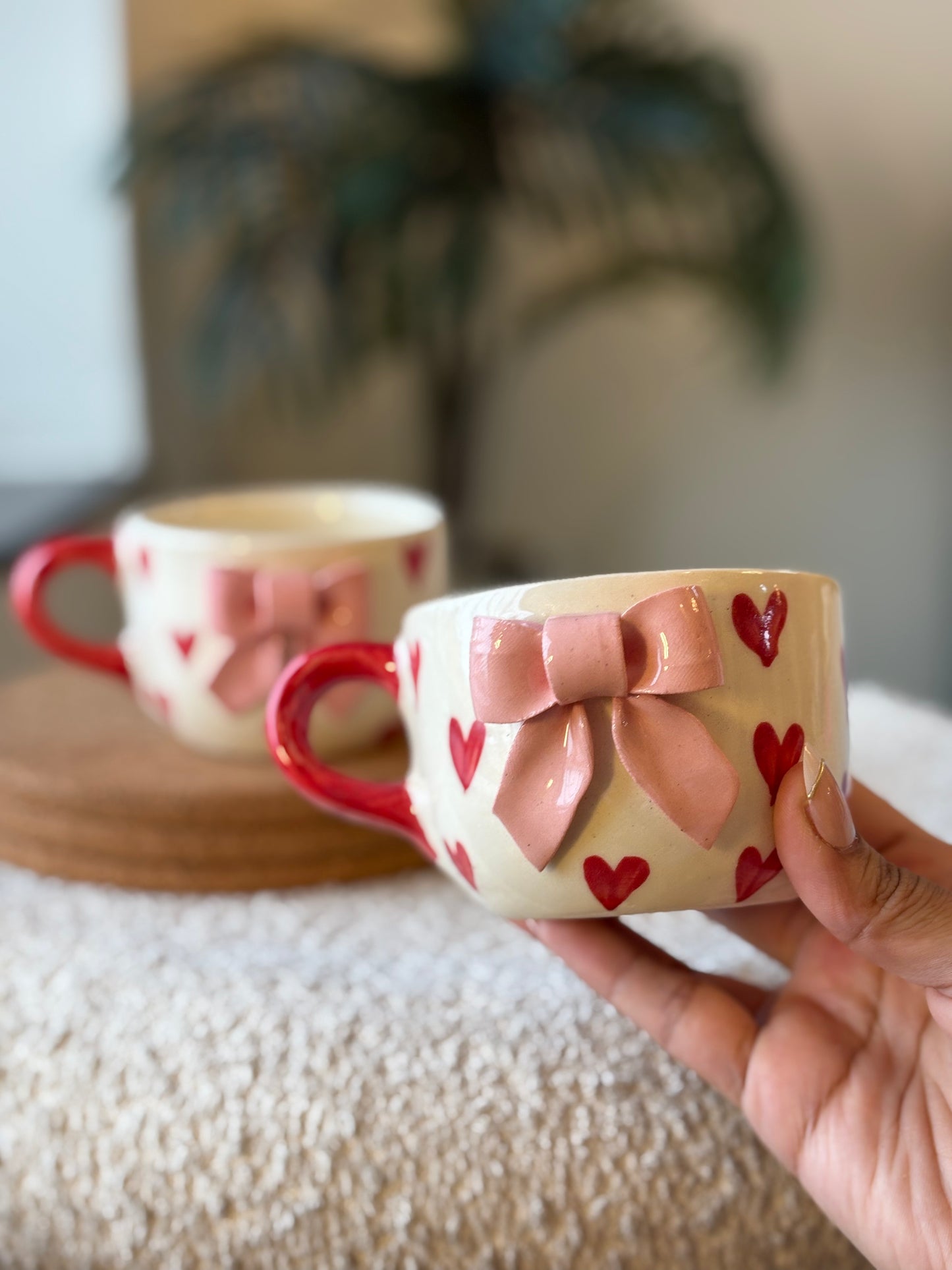 Bow Belle Mug - Handmade 3D Bow Mug for a Chic Sip