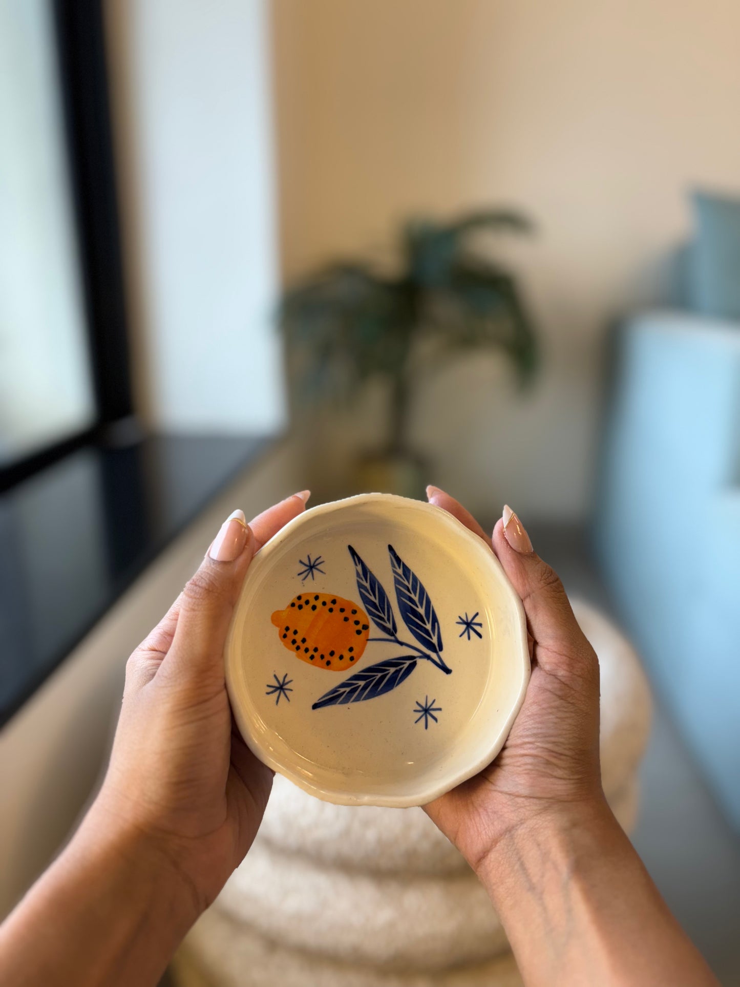 His & Hers Snack Bowl Duo – Lemon & Heart Check