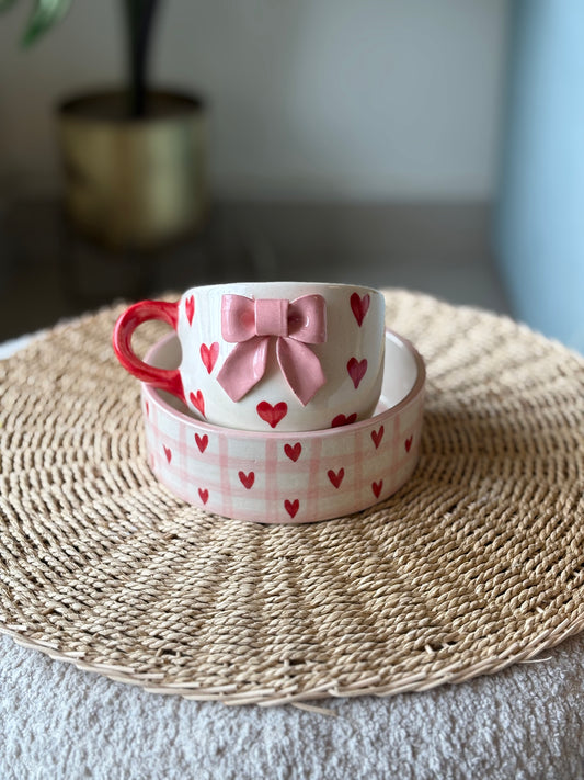 Sweetheart Mug & Bowl Gift Set – Cute Ceramic Combos