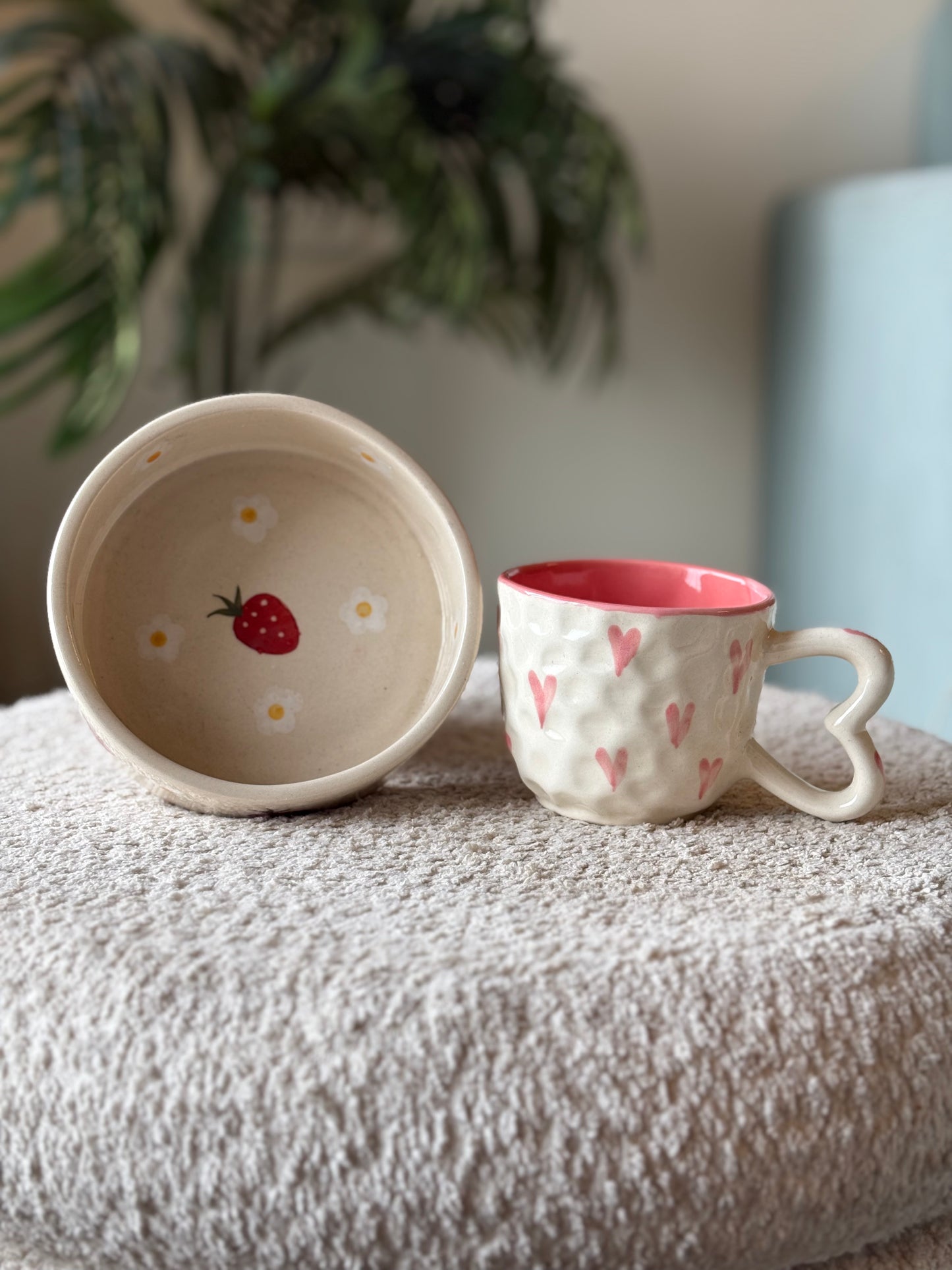 Sweetheart Mug & Bowl Gift Set – Cute Ceramic Combos