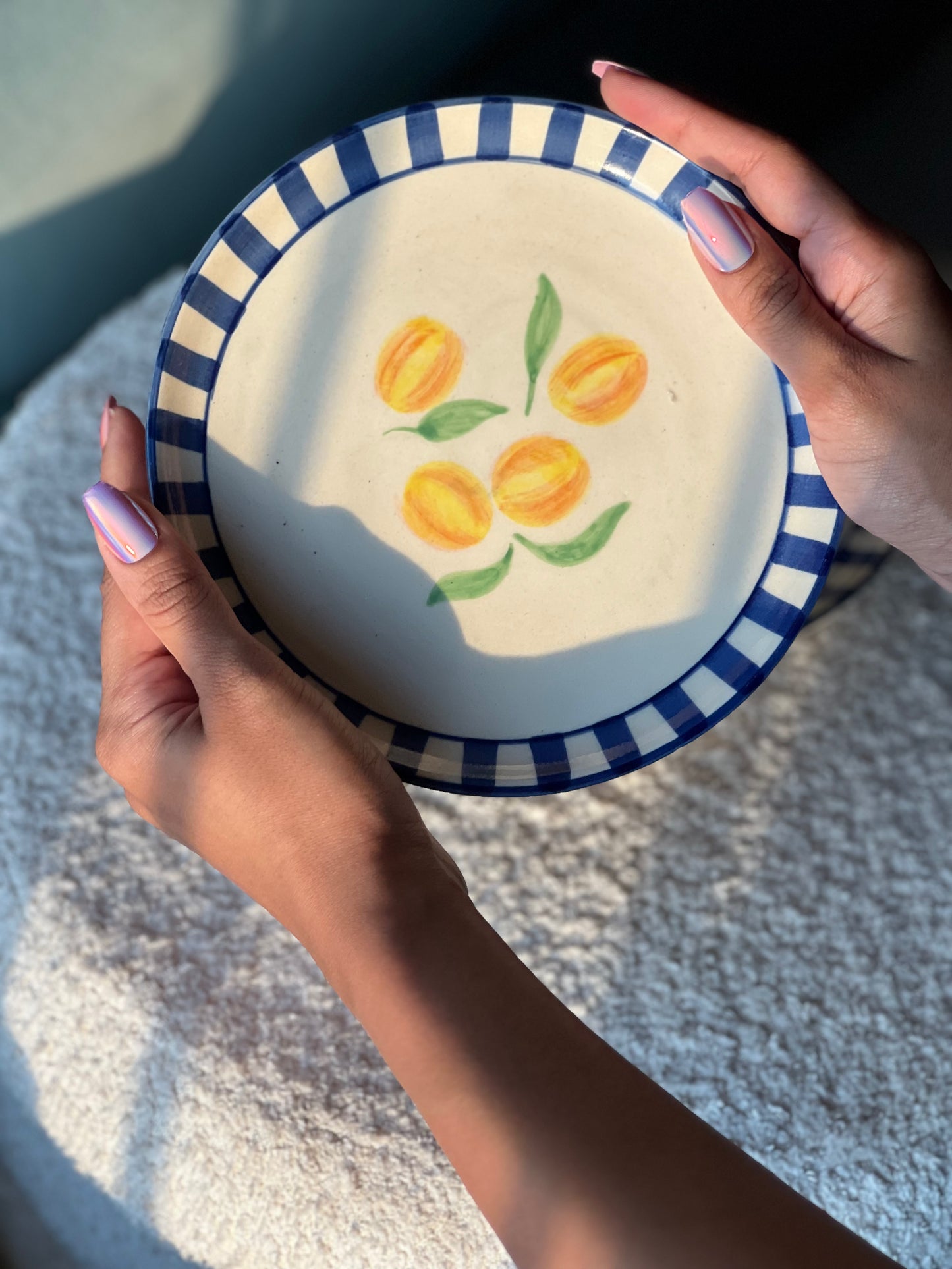 Tangerine Side plate Set of 2